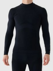 4F Podkoszulek termiczny w kolorze czarnym rozmiar: L/XL. Czarne bielizna termoaktywna męska 4f, l, bez wzorów, z materiału. Za 119.12 zł.