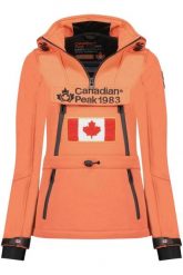 Kurtka turystyczna damska Canadian Peak Toka. Brązowe kurtki damskie Canadian Peak, l, bez wzorów, z materiału, bez kaptura. Za 326.49 zł.
