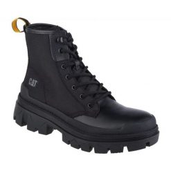 Buty Caterpillar Hardwear Hi Boot M P111327 czarne. Czarne buty sportowe na co dzień męskie z nylonu, bez zapięcia. Za 727.63 zł.