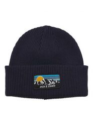Jack & Jones Czapka w kolorze granatowym rozmiar: onesize. Niebieskie czapki męskie Jack & Jones, bez wzorów, z bawełny, sportowe. Za 70.74 zł.