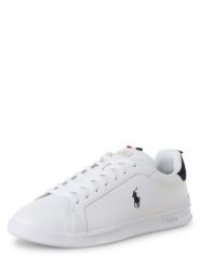 Polo Ralph Lauren Tenisówki z dodatkiem skóry Mężczyźni Sztuczna skóra biały, 43. Białe trampki i tenisówki męskie Polo Ralph Lauren, bez wzorów, ze skóry, bez zapięcia. Za 699.95 zł.