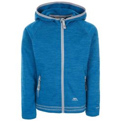 Dziewczęca Bluza Polarowa Airtrap Goodness. Niebieskie bluzy z kapturem damskie Trespass, z materiału. Za 96.99 zł.