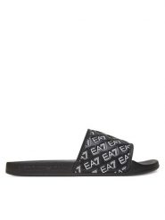 EA7 Emporio Armani Klapki 7X000109 AF15125 MC138 Czarny. Czarne klapki i japonki męskie EA7 Emporio Armani, z tworzywa sztucznego. Za 169.99 zł.