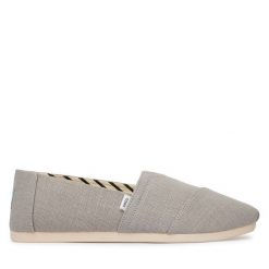 Półbuty Toms. Szare półbuty męskie Toms, bez zapięcia. Za 249.99 zł.