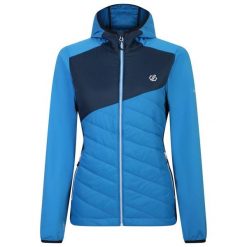 Damska Kurtka Hybrydowa Ascending. Niebieskie kurtki damskie Dare 2b, xs, bez wzorów, bez kaptura, narciarskie. Za 128.99 zł.