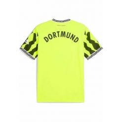 Męska koszulka specjalna Borussia Dortmund PUMA Yellow Alert Black. Czarne t-shirty sportowe męskie Puma, m, bez ramiączek, do piłki nożnej. W wyprzedaży za 398.95 zł.