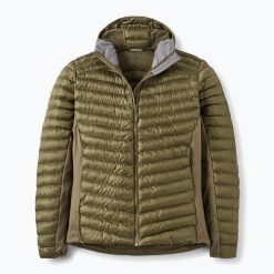 Kurtka męska Rab Cirrus Flex Hoody. Zielone kurtki męskie RAB, l, bez wzorów, bez kaptura. Za 729.99 zł.