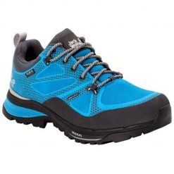 Buty trekkingowe męskie Jack Wolfskin Force Striker Texapore Low. Czarne buty trekkingowe męskie Jack Wolfskin, z gumy, bez zapięcia, trekkingowe. Za 822.00 zł.