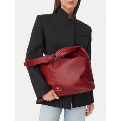 Torebka Beverly Hills Polo Club. Czerwone torebki klasyczne damskie Beverly Hills Polo Club, bez wzorów, bez dodatków. Za 229.99 zł.