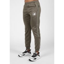 Broxton Track Spodnie - zielony. Zielone spodnie sportowe męskie GORILLA WEAR. Za 276.00 zł.