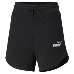 Damskie szorty z wysoką talią Puma Essentials. Czarne spodenki sportowe damskie Puma, xs, na fitness i siłownię. W wyprzedaży za 85.75 zł.