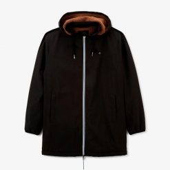 Parka Serge Blanco. Czarne parki damskie SERGE BLANCO, l, bez wzorów, z dresówki. Za 569.50 zł.