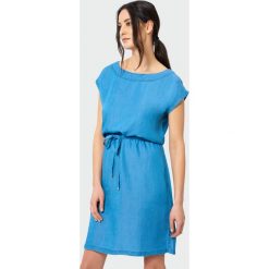 Sukienka z lyocellu. Sukienki damskie Greenpoint, bez wzorów, z lyocellu, bez kołnierzyka, bez ramiączek. Za 59.99 zł.