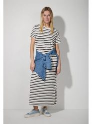 More & More Sukienka w kolorze biało-czarnym rozmiar: 38. Białe sukienki damskie MORE & MORE, na co dzień, bez wzorów, bez kołnierzyka, bez ramiączek, maxi, proste. Za 136.45 zł.