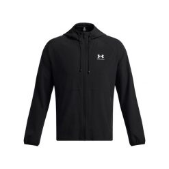 Kurtka przeciwdeszczowa Under Armour Stretch Woven. Białe kurtki męskie Under Armour, m, bez wzorów, z materiału, bez kaptura. Za 335.00 zł.