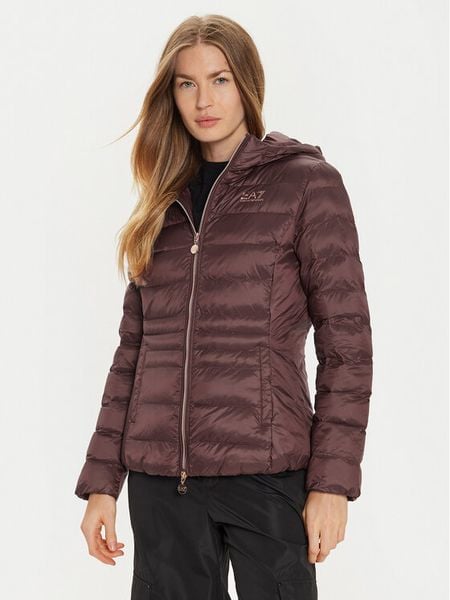 EA7 Emporio Armani Kurtka zimowa 6DTB04 TN88Z 1755 Brązowy Regular Fit. Brązowe kurtki damskie EA7 Emporio Armani, na zimę, xs, bez wzorów, z syntetyku, bez kaptura. Za 599.99 zł.