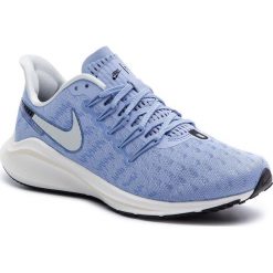 Buty NIKE - Air Zoom Vomero 14 AH7858 400 Aluminium/Sail/Black. Niebieskie buty sportowe na co dzień damskie Nike, do biegania, nike zoom. W wyprzedaży za 499.00 zł.