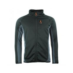 Kurtka polarshell Peak Mountain. Czarne kurtki męskie Peak Mountain, bez wzorów, sportowe, bez kaptura. W wyprzedaży za 212.00 zł.