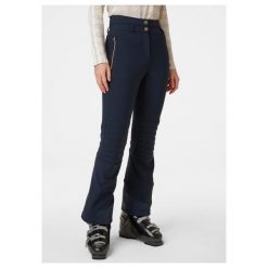 Spodnie Narciarskie damskie Helly Hansen W Avanti Stretch Pant. Niebieskie spodnie dresowe damskie Helly Hansen, bez wzorów, sportowe. W wyprzedaży za 1,499.00 zł.