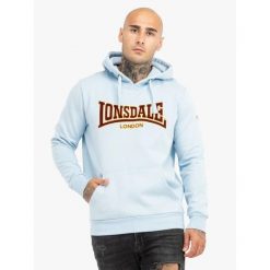 Bluza z kapturem Lonsdale Classic Ll002. Brązowe bluzy z kapturem męskie Lonsdale, m, z polaru. Za 310.50 zł.