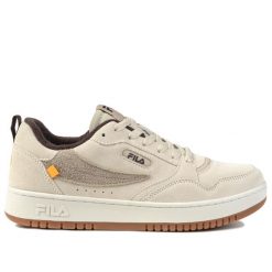 Buty sneakersy męskie sportowe Fila RISER. Brązowe buty sportowe na co dzień męskie Fila, z zamszu, bez zapięcia, trekkingowe. Za 208.00 zł.