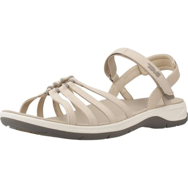 Sandały TEVA W TIRRA TRAVELLE Jasnobrązowy. Brązowe obuwie trekkingowe damskie Teva, bez wzorów, z tkaniny, bez obcasa. Za 296.99 zł.