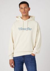 WRANGLER GRAPHIC HOODIE MĘSKA BLUZA LOGO NADRUK TURTLEDOVE W674I3C23 112337483. Bluzy z kapturem męskie Wrangler, m. Za 139.99 zł.