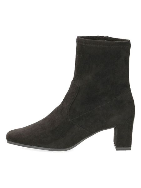 Caprice Botki w kolorze czarnym rozmiar: 37. Czarne botki damskie Caprice, eleganckie, bez obcasa, bez zapięcia. Za 156.60 zł.