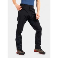 Spodnie z membraną męskie Rab Kinetic Alpine 2.0 Pants. Czarne spodnie materiałowe męskie RAB, bez wzorów, sportowe. Za 833.99 zł.