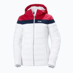 Kurtka Narciarska Helly Hansen W Imperial Puffy Jacket. Białe kurtki damskie Helly Hansen, xs, bez wzorów, bez kaptura, narciarskie. W wyprzedaży za 969.00 zł.