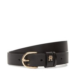 Pasek Damski Tommy Hilfiger. Czarne paski damskie Tommy Hilfiger, bez wzorów. Za 199.99 zł.