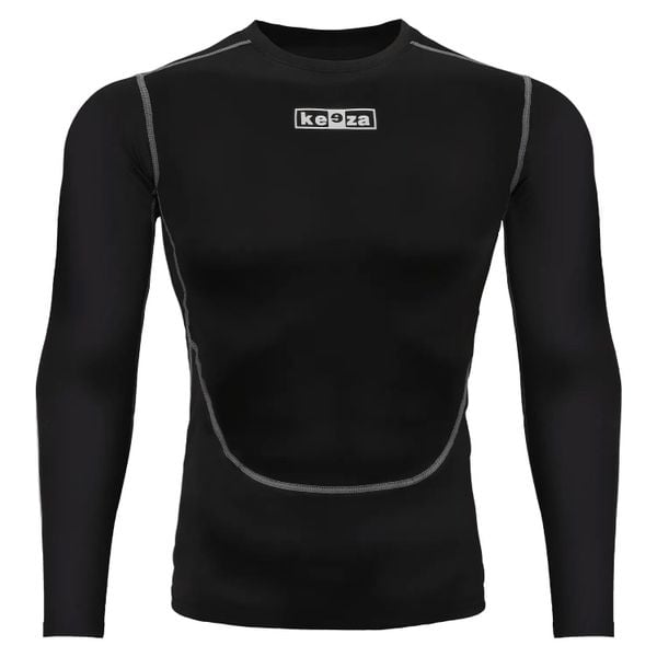 Koszulka termoaktywna dla dorosłych Keeza Bristol z długim rękawem. Czarne bielizna termoaktywna męska KEEZA, xl, bez wzorów. Za 62.00 zł.
