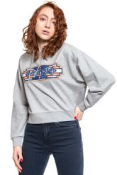 WRANGLER GEO HOODIE DAMSKA BLUZA Z KAPTUREM MID GREY MEL W6N3HPX37 112130792. Szare bluzy z kapturem damskie Wrangler, xs. W wyprzedaży za 69.99 zł.