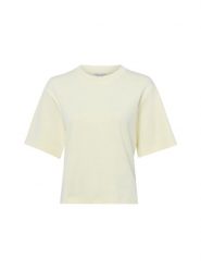 Marie Lund Koszulka Kobiety Bawełna żółty, XL. Żółte t-shirty damskie Marie Lund, xl, bez wzorów, z bawełny, bez kołnierzyka. Za 99.95 zł.