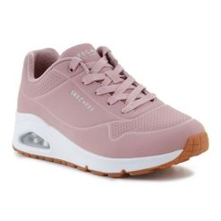Buty Skechers Uno Stand On Air 73690-BLSH różowe. Czerwone buty sportowe na co dzień damskie bez wzorów. Za 544.84 zł.