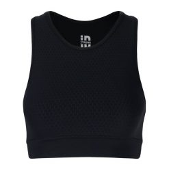 Stanik fitness STRONG ID Make The Cut-Out. Czarne biustonosze sportowe damskie STRONG ID, bez wzorów. Za 99.99 zł.