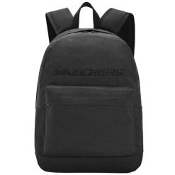 Plecak unisex Skechers Denver Backpack pojemność 20 L. Czarne plecaki damskie Skechers, bez wzorów, z materiału, sportowe. Za 46.99 zł.