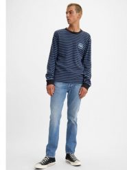 Levi's Dżinsy "501" - Tapered fit - w kolorze niebieskim rozmiar: W28/L32. Niebieskie jeansy męskie Levi's. Za 195.06 zł.