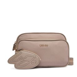 Torebka Liu Jo. Brązowe listonoszki damskie Liu Jo, bez wzorów, bez dodatków. Za 599.99 zł.