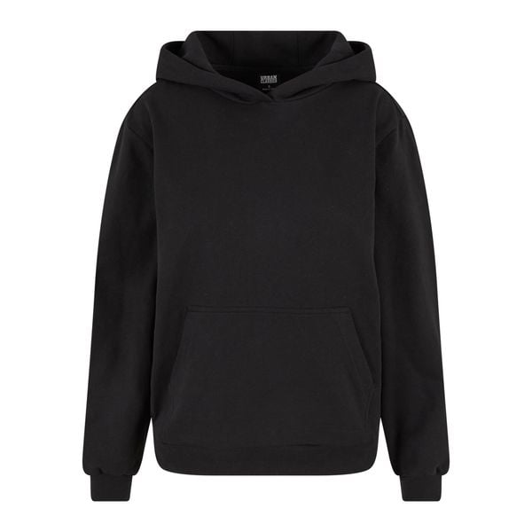 Oversize polarowa bluza z kapturem dla kobiet Urban Classics. Czarne bluzy z kapturem damskie Urban Classics, z polaru. Za 160.50 zł.