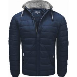 Kurtka męska zimowa granatowa Recea. Kurtki męskie Recea, na zimę, l, bez wzorów, eleganckie, bez kaptura. Za 139.00 zł.