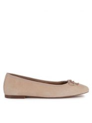 Geox Baleriny D Marsilea D45W6A 02111 C8156 Beżowy. Brązowe baleriny damskie Geox, bez wzorów, ze skóry, bez obcasa. Za 269.99 zł.