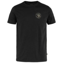 Koszulka bawełniana męska Fjallraven 1960 Logo T-Shirt. Czarne t-shirty męskie Fjällräven, m, bez wzorów, z bawełny, bez kołnierzyka. Za 190.99 zł.