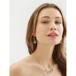 Kolczyki Guess. Żółte kolczyki damskie Guess, złote. Za 139.99 zł.