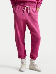 Polo Ralph Lauren Spodnie dresowe 211971700501 Różowy Tapered Fit. Czerwone spodnie dresowe damskie Polo Ralph Lauren, xxs, bez wzorów, z bawełny. Za 689.99 zł.