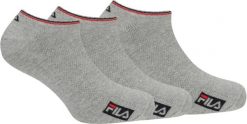 Skarpetki Fila 3-pak Bamboo Invisible Color 35-38. Szare skarpetki męskie 661, bez wzorów, z elastanu. Za 112.99 zł.