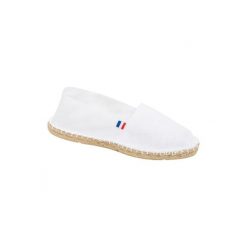 Espadryle Kariban Made in France. Białe espadryle damskie KARIBAN, bez wzorów, bez obcasa. Za 136.00 zł.