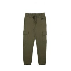Leone 1947 Basic Jungen Winter Cargohose z polaru. Zielone spodnie dresowe damskie LEONE 1947 APPAREL, bez wzorów, z bawełny. W wyprzedaży za 84.54 zł.