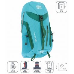 Plecak Elementerre talca 25 l. Niebieskie plecaki damskie Elementerre, bez wzorów, z meshu. Za 315.00 zł.