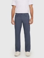 MAC Spodnie chino "Arne" w kolorze granatowym rozmiar: W34/L34. Niebieskie spodnie materiałowe męskie MAC, bez wzorów. Za 214.95 zł.
